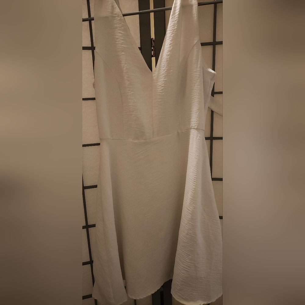 After State White Dress. Medium.